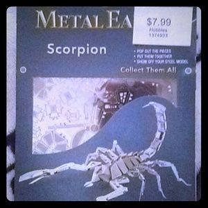 Steel model. Metal earth star wars model